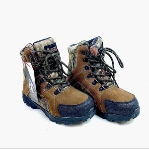NWT Rocky Hunting Kids Waterproof 3M Boots, 1M